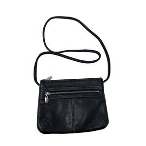 Tignanello Pebbled Leather Crossbody Bay